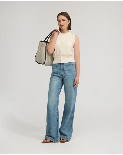 Oxford - Nema Button Up Knit