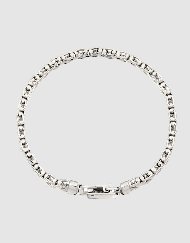 Kuzzoi - Chunky Box Chain Bracelet in 925 Silver