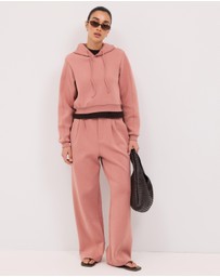 Calli - Conrad Bonded Jersey Hoodie