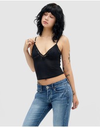BDG By Urban Outfitters - BGD Adore Lace Trim Cami