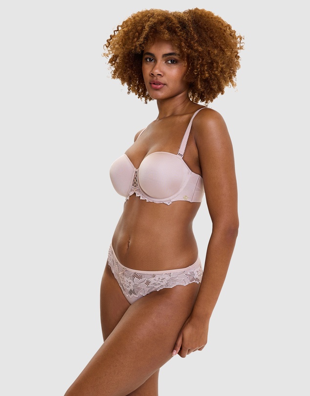 Sans Complexe - Arum Prima Padded Convertible-to-Strapless Bra With Lace