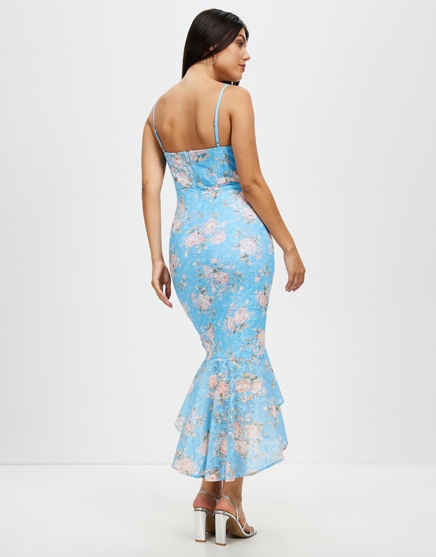 Romance by Honey and Beau - Amalia High Low Maxi Dress