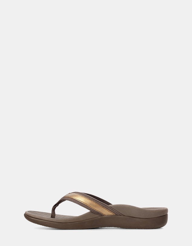 Vionic - Islander Toe Post Sandal - Bronze