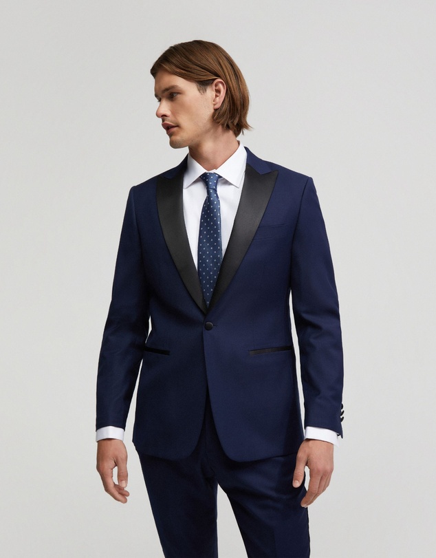 Oxford - Dinner Suit Jacket With Peak Lapel