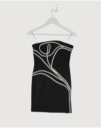 Revibe - Repaired Significant Other Abbey Mini Dress - AU 6