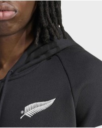 adidas Performance - All Blacks Leisurewear Full Zip Hoodie Mens