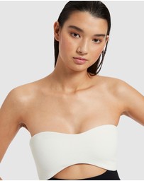 JETS - Versa Rib Cut Out Bandeau One-Piece