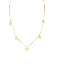 Ichu - Multi Disc Necklace, Gold