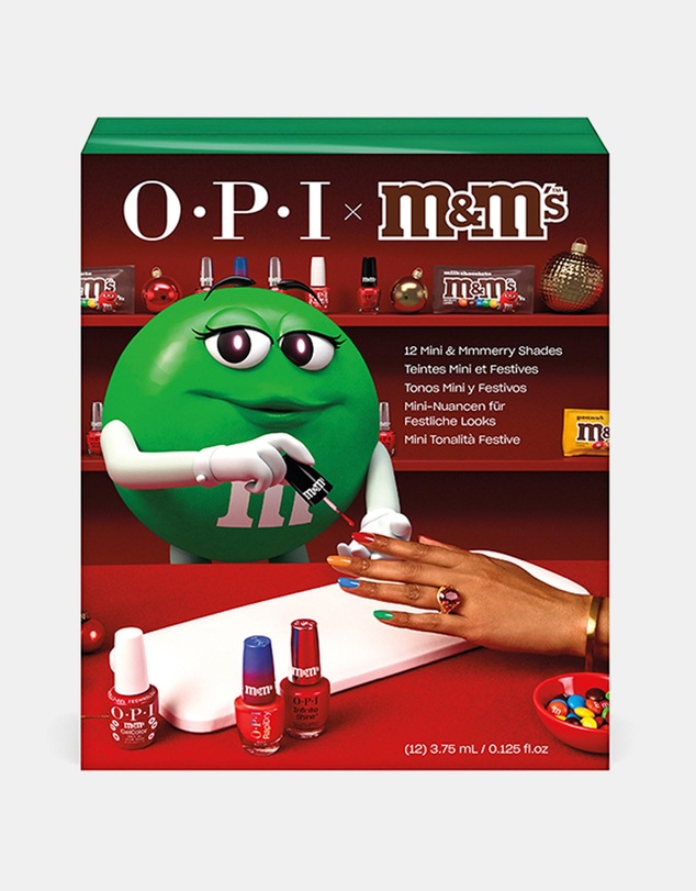 O.P.I - OPI x M&M's Collection Mini Nail Lacquer 12PC Advent Calendar