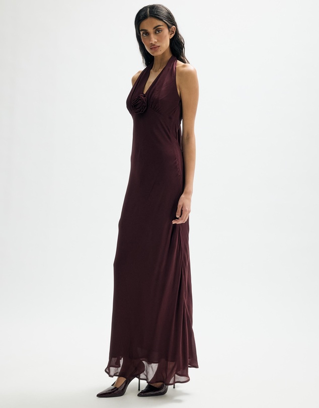 Minima Esenciales - Rodin Halter Maxi Dress
