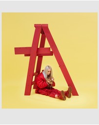 Universal Music - Billie Eilish - Don't Smile At Me & Crosley Record Storage Display Stand