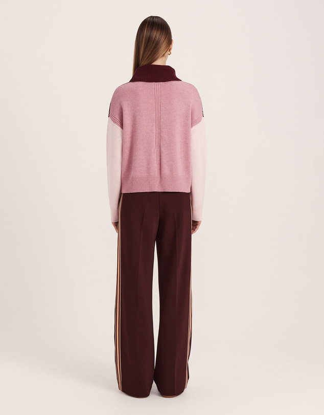 SABA - Claudia Wool Colour Block Knit