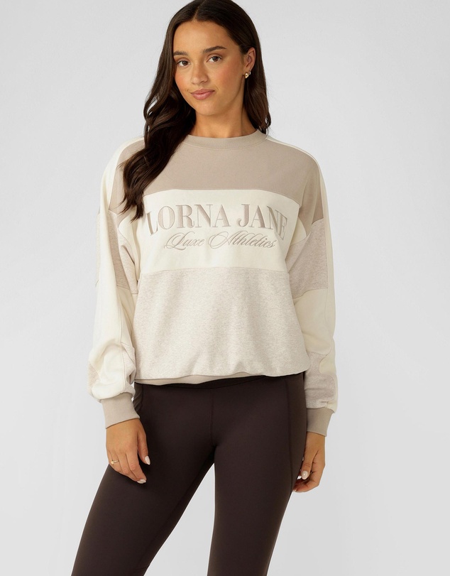 Lorna Jane - Lorna Luxe Panelled Sweat