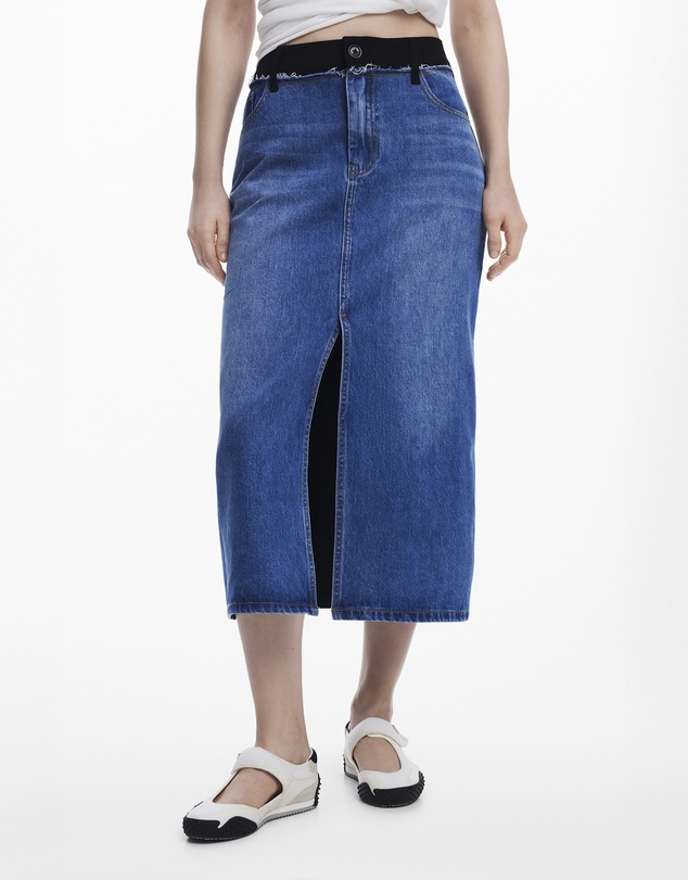 Desigual - Two-tone skirt