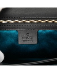 Pre-Loved by Azura Reborn - Pre-Loved Medium Suede Web Ophidia Chain Shoulder Bag