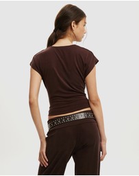 Cotton On - Sandy Short Sleeve Top
