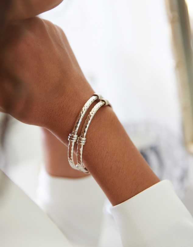 Najo - Silver Amarres Bangle (64mm)