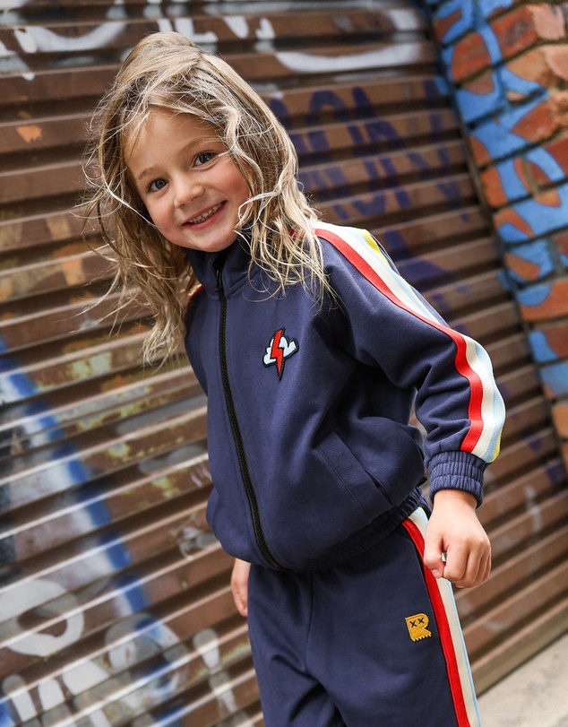 Rock Your Kid - Far Out Vinnie Zip Through Sweatshirt