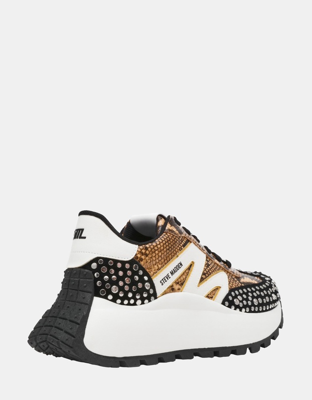 Steve Madden - Supercampo-S Snake Multi Sneakers
