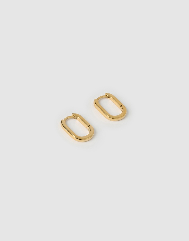 Arms Of Eve - Link-Up Gold Hoop Huggies - Small