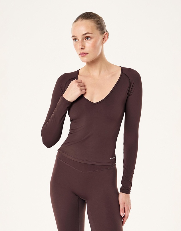 P.E Nation - Foundation V Neck LS Top