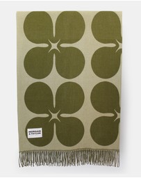 Morgan & Taylor - Ginger Throw Blanket in Green