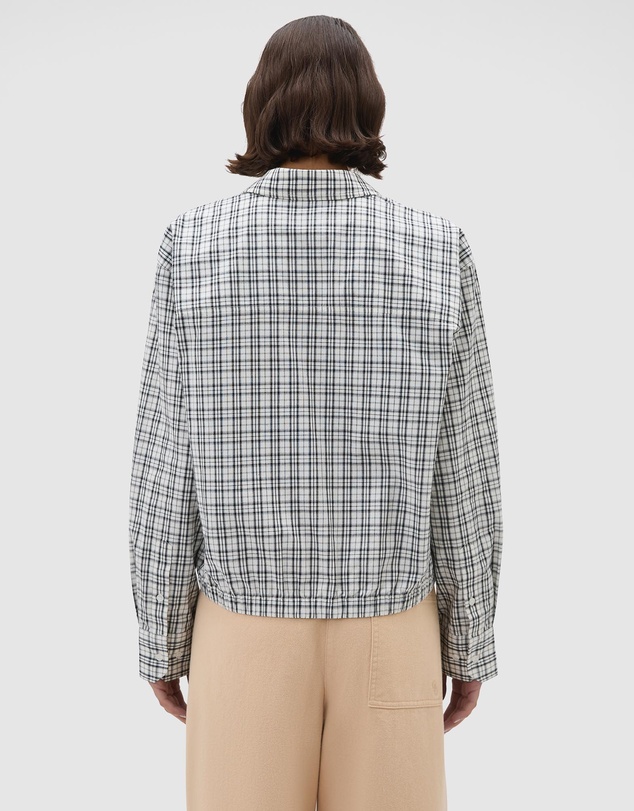 Oroton - Check Bomber Shirt