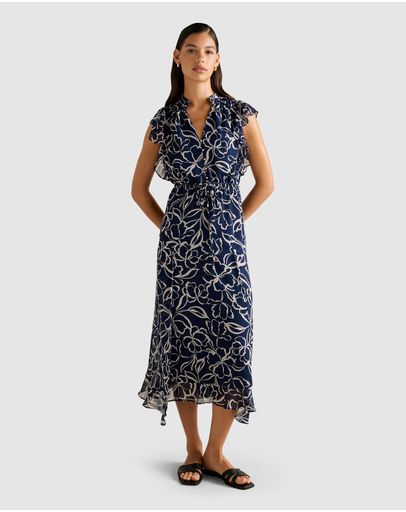 Navy Myra Floral