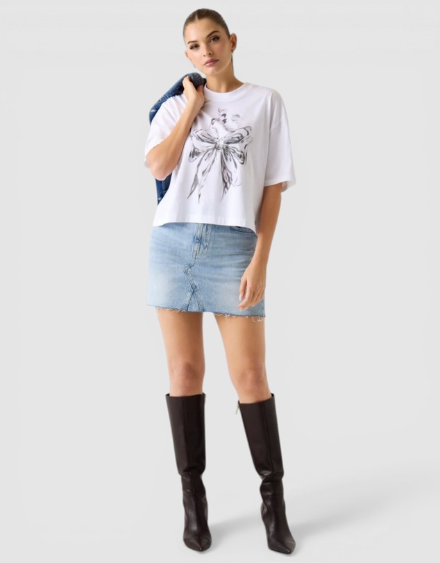 GUESS - Layla Mini Denim Skirt