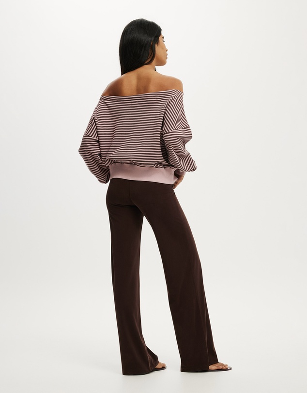 Cotton On - Relaxed Off Shoulder Sweatshirt