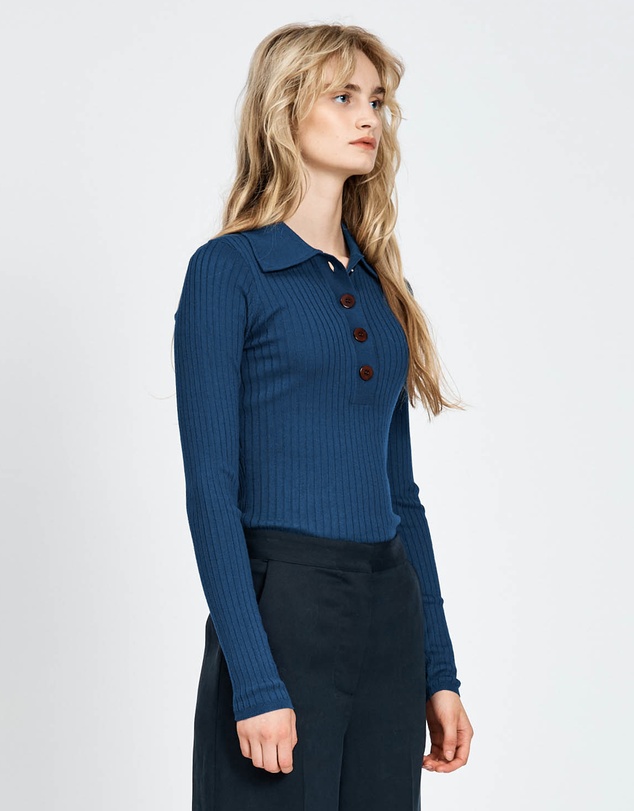 bul - Kivi Top Dark Blue