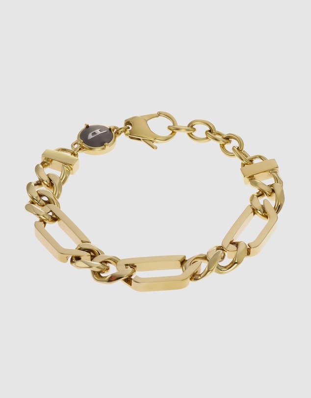 Diesel - Steel Gold Tone Bracelet