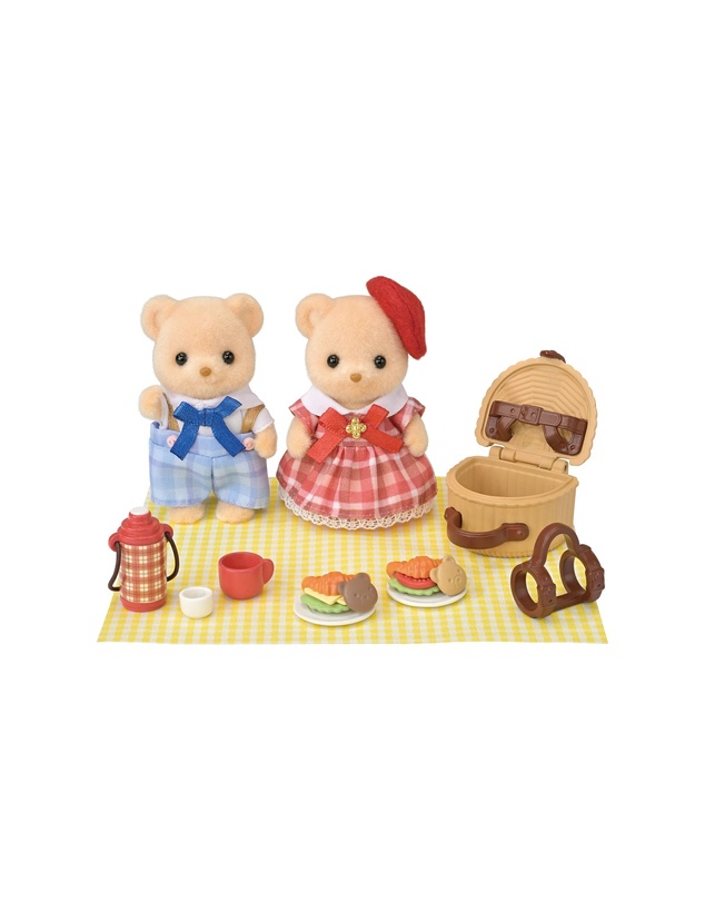 Sylvanian Families - Biscuit Bear Sister & Brother