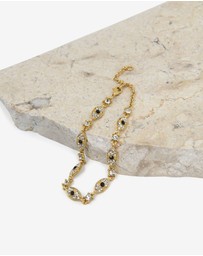 Forcast - Boho Eye Crystal Bracelet