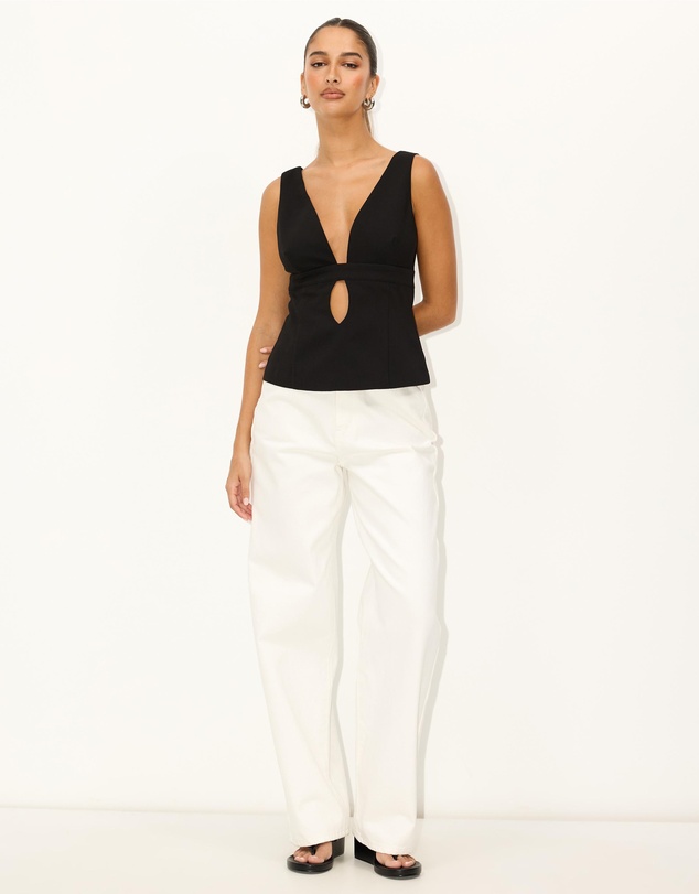 Dazie - Oasis Plunge Top