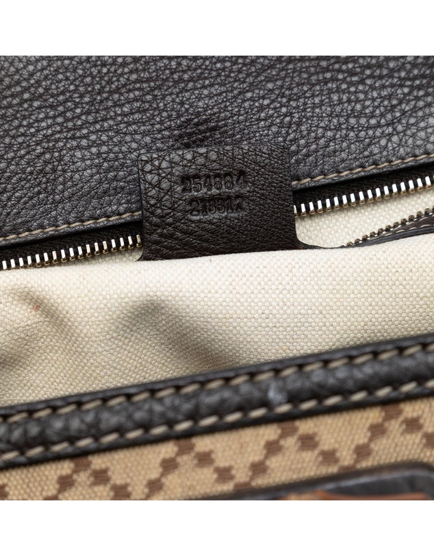 Pre-Loved by Azura Reborn - Pre-Loved Medium Diamante Canvas New Bamboo Satchel
