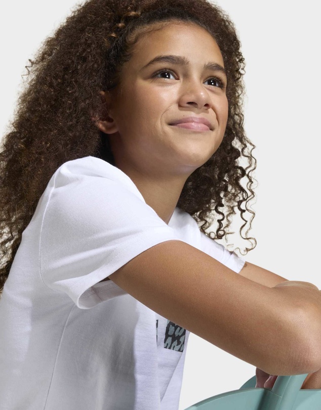 adidas Sportswear - Junior Girls Animal Print Graphic Tee