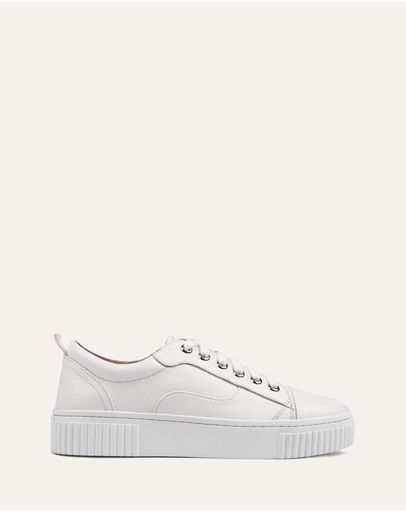 WHITE LEATHER