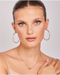 Zoe Olivia - Waterproof Classic Large Hoop Earrings