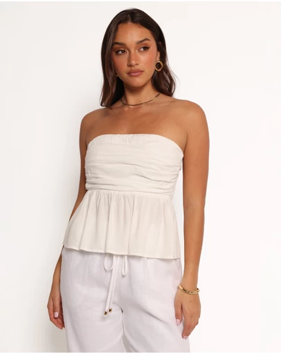 Petal & Pup - Maia Top - White