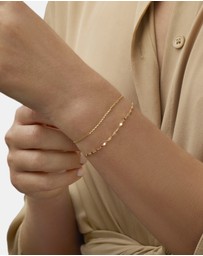 Michael Hill - 25cm Multistrand Bolo Bracelet in 10kt Yellow Gold