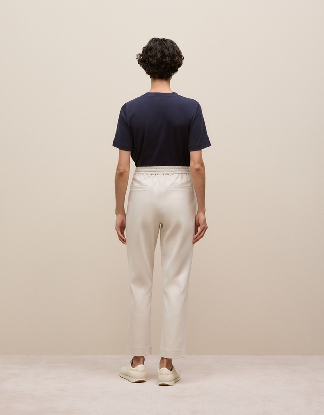 Trenery - Ponte Straight Leg Pant in Stone