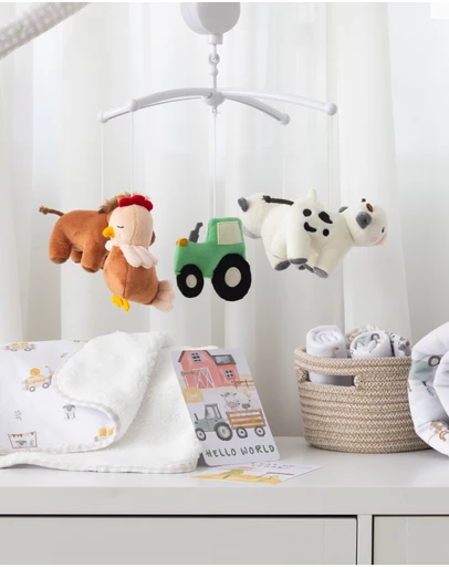 Living Textiles - Musical Mobile - Tractor Ride