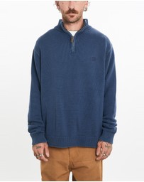 Vintage by The Real Deal - Pre Loved - Vintage Chaps Ralph Lauren Quarter Zip Knit Sweater