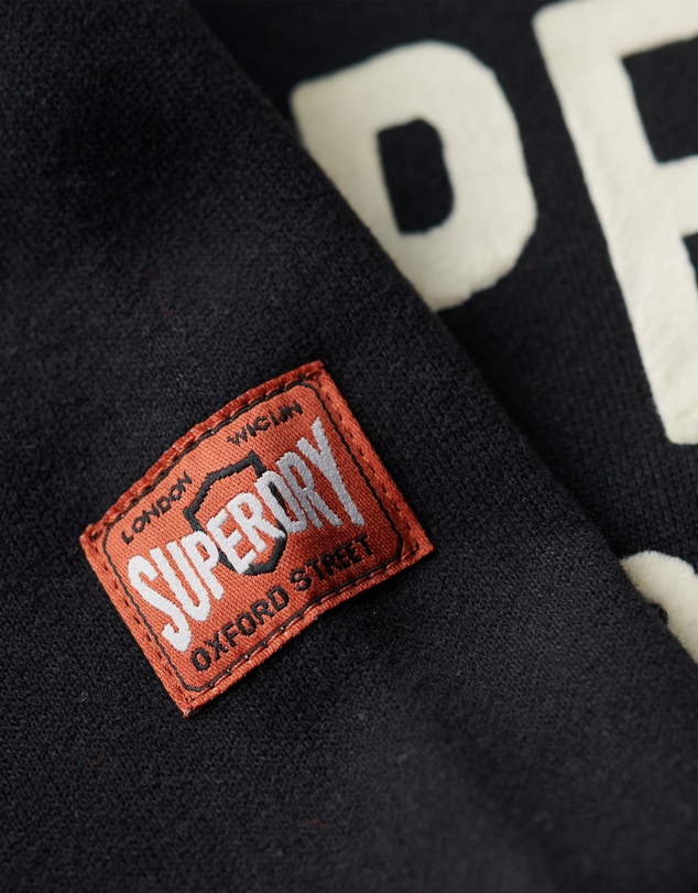 Superdry - Workwear Flock Graphic Hoodie