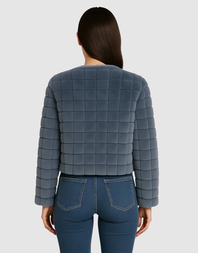 Honey and Beau - New York Faux Fur Jacket