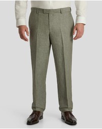 Johnny Bigg - Marco Linen Blend Dress Pant