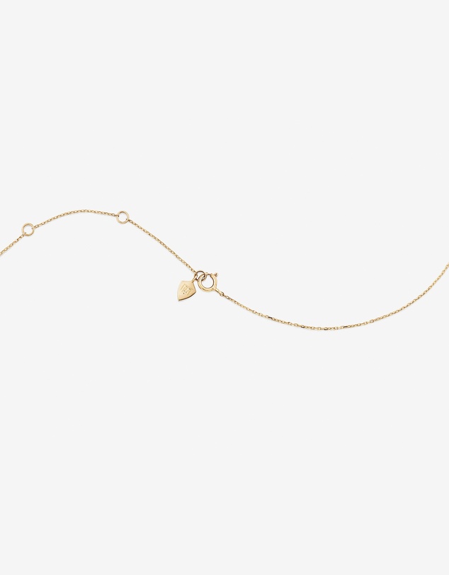 Michael Hill - Paperclip Pendant with 0.02 Carat TW of Diamonds in 10kt Yellow Gold
