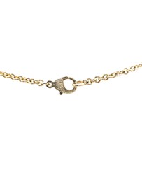 Pre-Loved by Azura Reborn - Pre-Loved Gold Plated GG Faux Pearl Drop Pendant Necklace