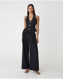 Forcast - Amera Elastic Waist Pants